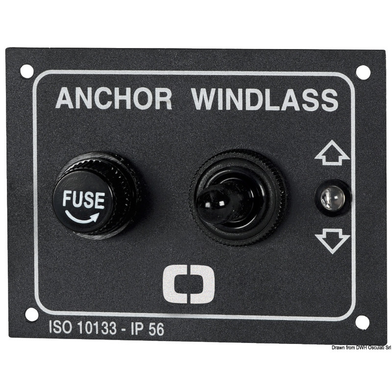 WINDLASS CONTROL PANEL WITH SPRING RELEASE