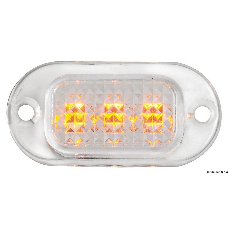 LED COURTESY LIGHT FOR RECESS MOUNTING - FRONTAL ORIENTATION