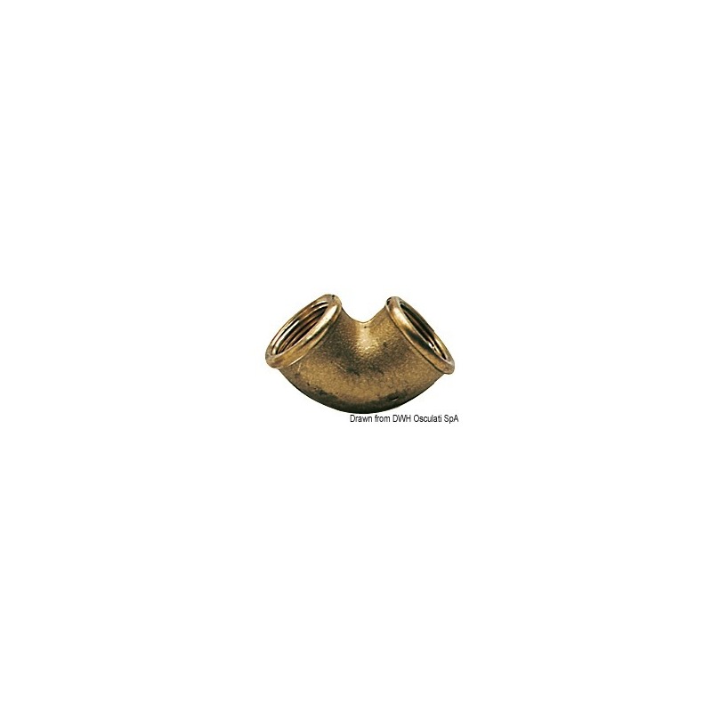 BRASS ELBOWS 90° FEMALE/FEMALE