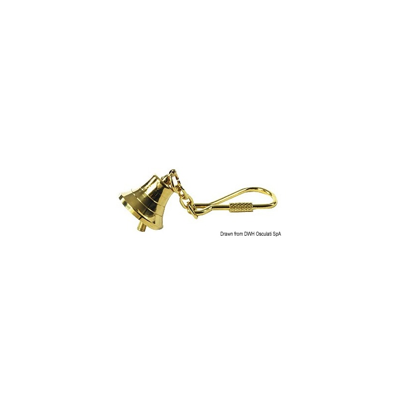 PENDANT POLISHED BRASS KEY RINGS