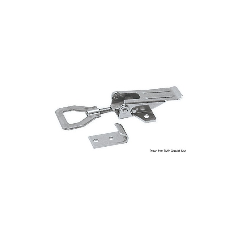 LOCKING WITH ADJUSTABLE STAINLESS STEEL LEVER