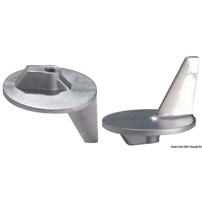 ANODE FOR LEGS WITH 50/140 HP STAINLESS STEEL PROPELLERS