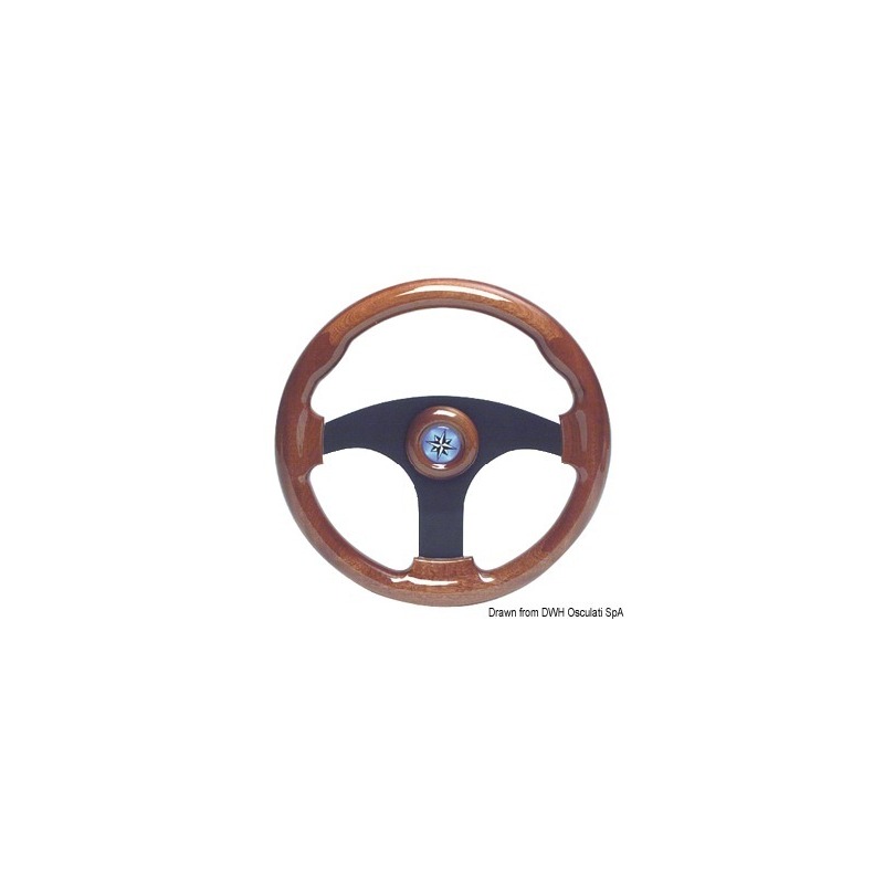 MAHOGANY STEERING WHEEL