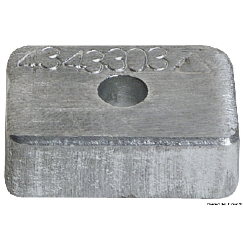 ANODE FOR MERCURY 4/5/6 HP