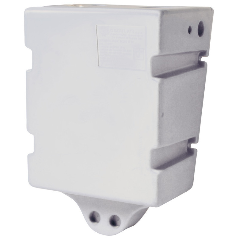 WHITE POLYPROPYLENE TANK, SUITABLE FOR FRESH WATER, HOLDS 60 LITRES; DESIGNED FOR WALL MOUNTING