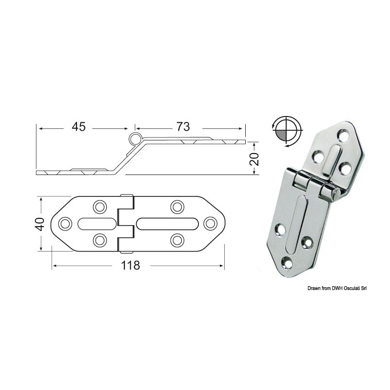 HINGES 2,5 MM