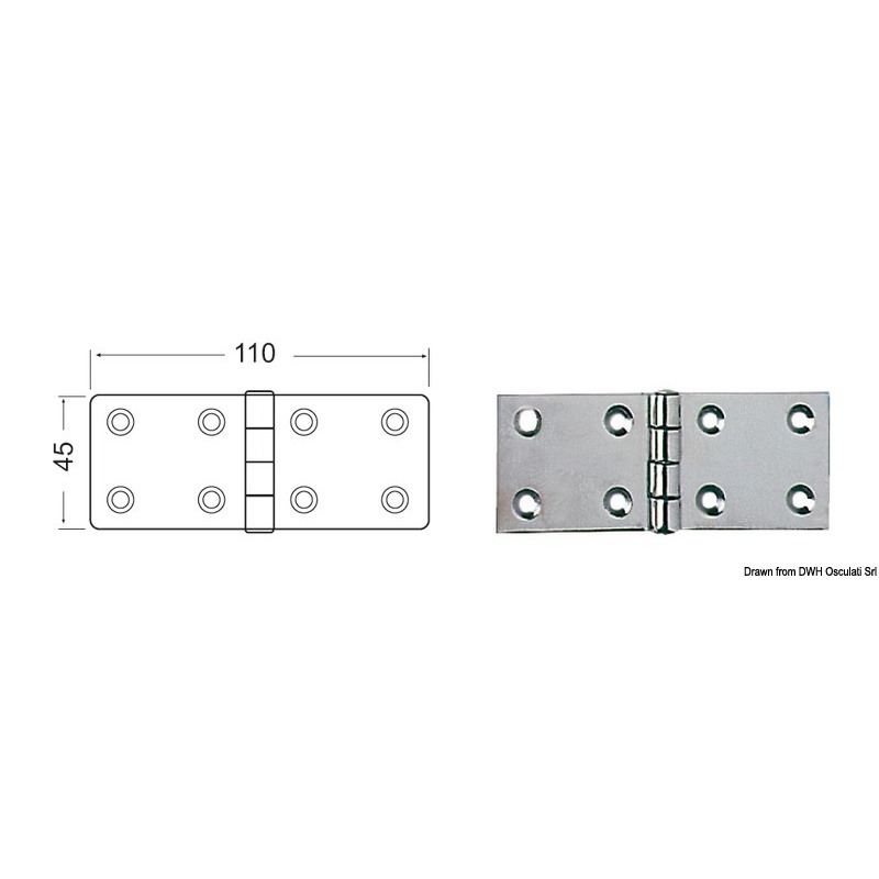 HINGES 2,5 MM