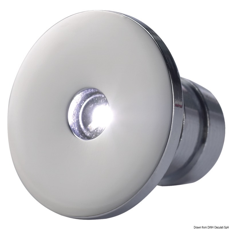 LUCE DI CORTESIA LED DA INCASSO APUS-R - FRONTALE