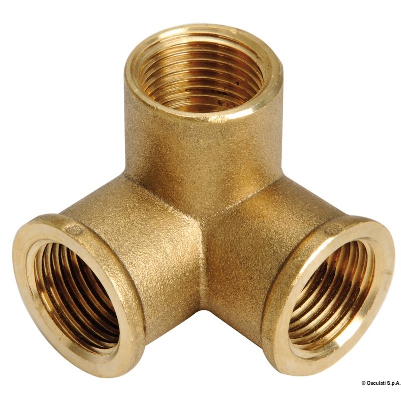 3-WAY BRASS JOINT