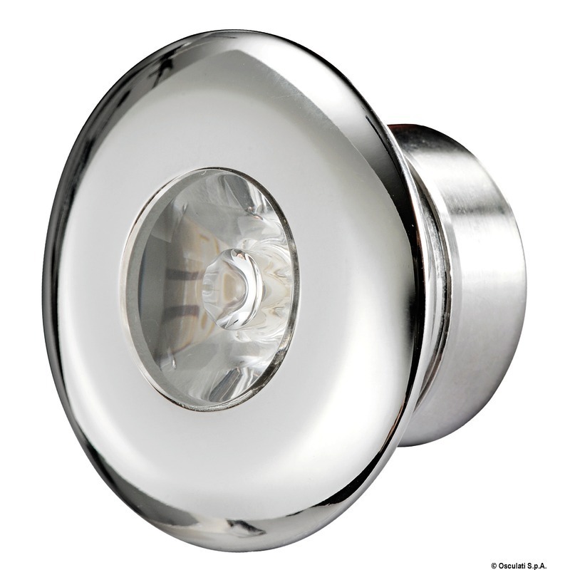 LED COURTESY LIGHT FOR RECESS MOUNTING - FRONTAL ORIENTATION