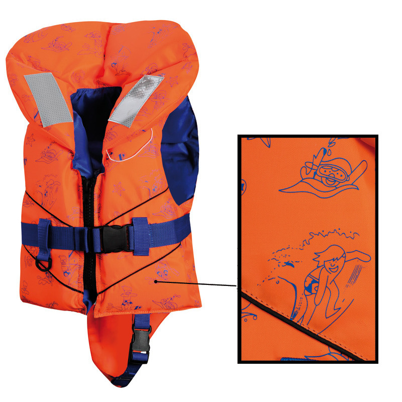 SV-100 LIFEJACKET - 100N (EN ISO 12402-4). TOP QUALITY MODEL