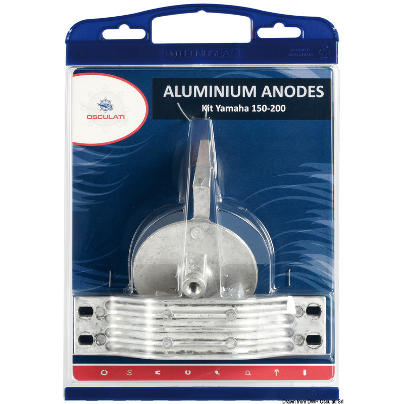 ANODE KIT FOR YAMAHA OUTBOARDS