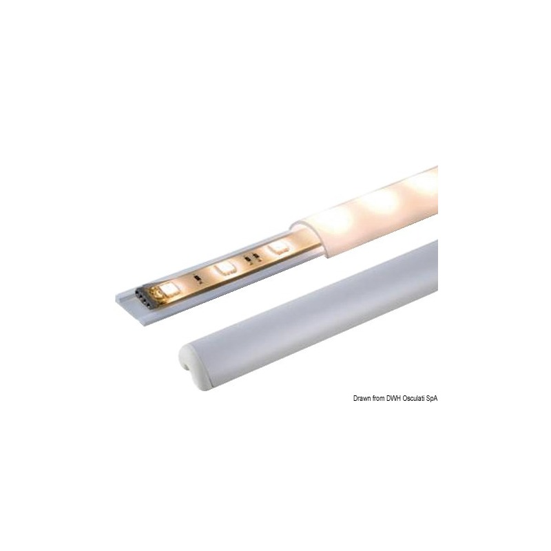 PROFILO PER INGLOBARE LE STRISCE DI LED