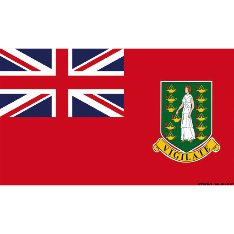 FLAG - BRITISH VIRGIN ISLANDS - MERCHANT