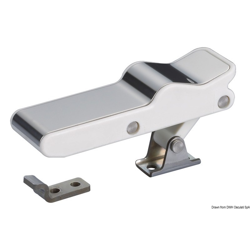 LOCKER ANTI-VIBRATING LOCK WITH STAINLESS STEEL COVER