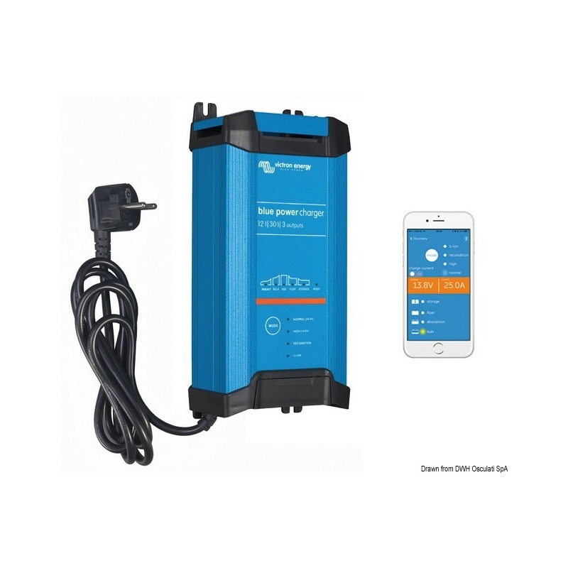 CARICABATTERIA VICTRON BLUESMART IP22 CON CONNESSIONE BLUETOOTH