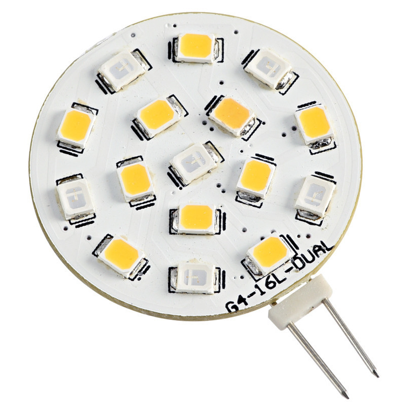 LAMPADINA LED SMD BICOLORE ZOCCOLO G4