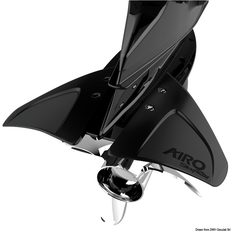 HYDROFOIL STING RAY AIRO FISSAGGIO CON VITI