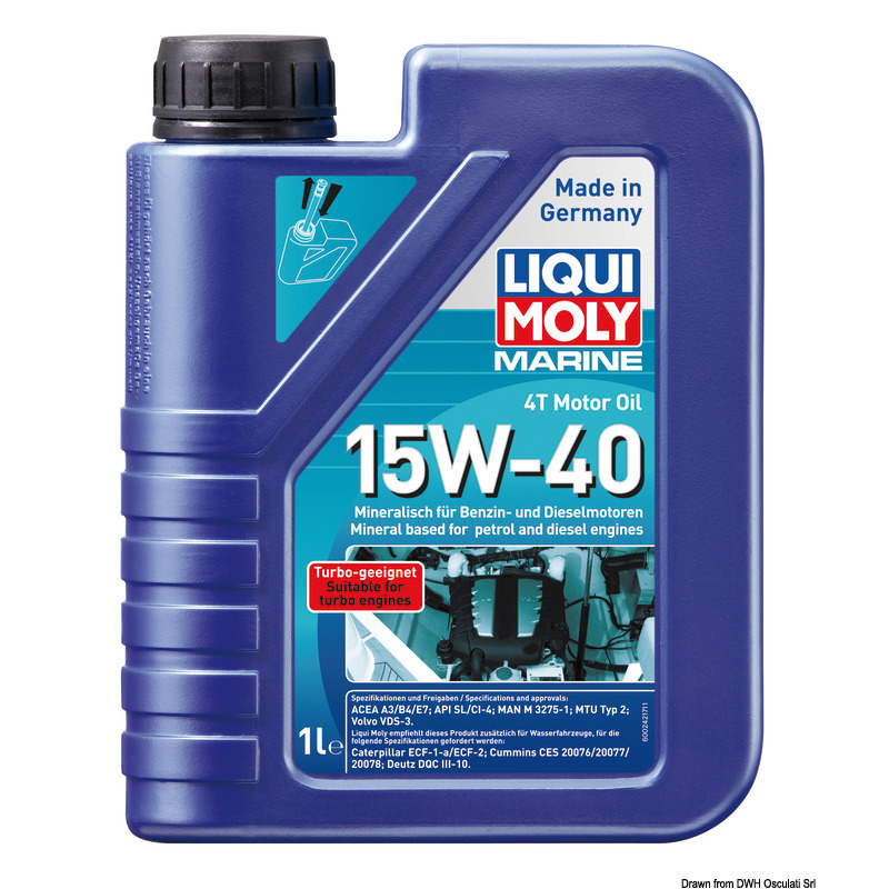 MARINE 4T MOTOR OIL 15W-40