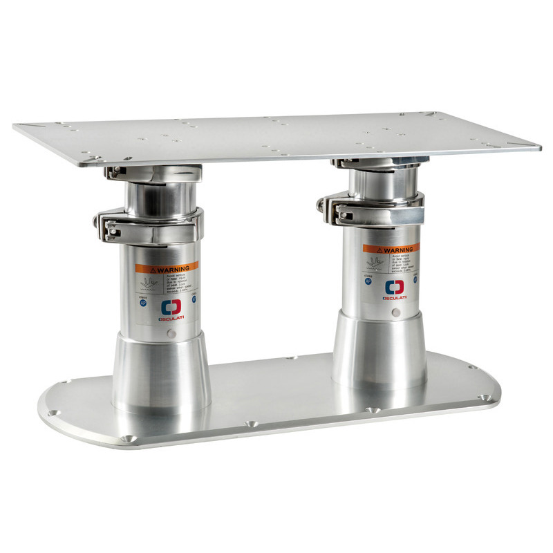 GIANT TWINS DOUBLE TABLE PEDESTAL