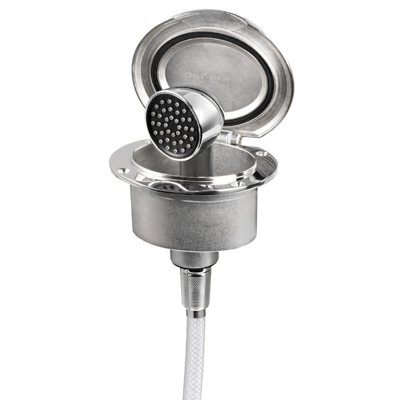 ELISSA DECK SHOWER WITH KEJI II CONTINUUM FLOW SHOWER HEAD